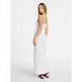 thumbnail image 2 of No Boundaries Long Scoop Neck Maxi Dress, Women’s Sizes XXS-XXL, 2 of 4