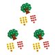 thumbnail image 1 of Tholdsy Tree Match Juguete de enseñanza digital Rompecabezas no tejido Juguete creativo Kindergarten Niños Juguete de matemáticas Type1 NO1, 1 of 6