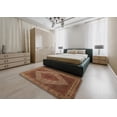 thumbnail image 5 of Ahgly Company Machine Washable Indoor Rectangle Traditional Saffron Red Area Rugs, 5' x 8', 5 of 7