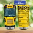 thumbnail image 2 of School Bus Driver Gifts Personalized Drivers Tumbler Stainless Steel Insulated Coffee Travel Mug Cup With Lid 20oz 30oz Custom Name Birthday Christmas Appreciation Gift For Women Men, 2 of 6