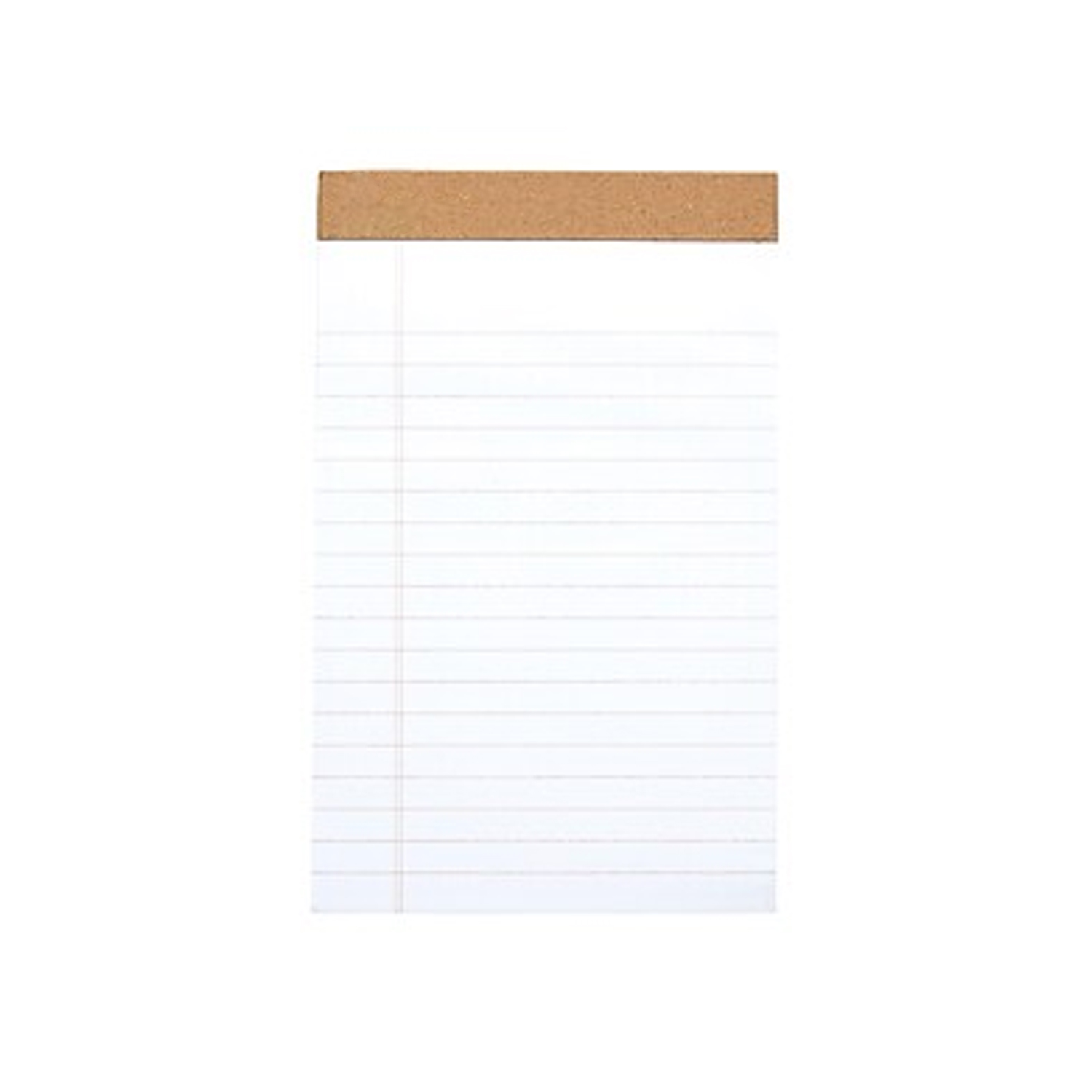 MyOfficeInnovations Notepads 5" x 8" Wide White 50 Sheets/Pad 12 Pads