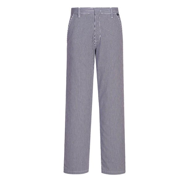 Portwest - Pantalones de Chef Barnet Diseño Cuadro para Adultos Unisex (Azul)