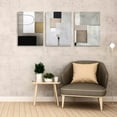 thumbnail image 2 of Abstract Wall Art Minimalistic Pictures Canvas Poster Prints Modern Wall Decor Artwork for Bedroom Living Room Bathroom Decoration Framed Ready to Hang 12\u201dx16\u201dx3pcs, 2 of 6