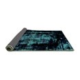 thumbnail image 2 of Ahgly Company Indoor Rectangle Abstract Turquoise Blue Modern Area Rugs, 6' x 9', 2 of 4