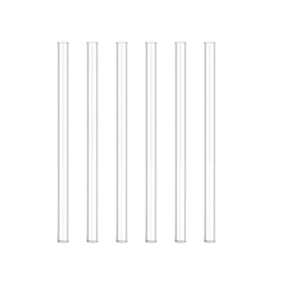 TechNvoa Replacement Straws 6 Pack, 30 oz for Home Office And Travel Cups