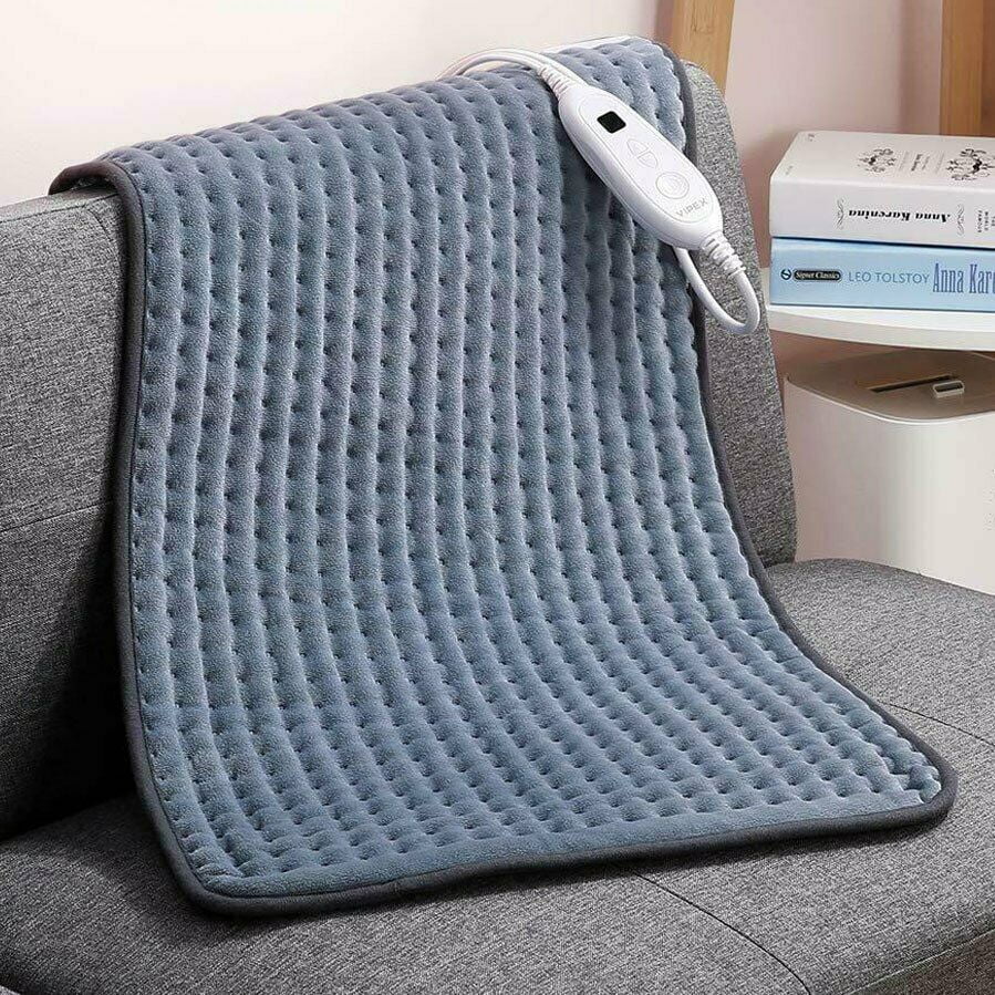 33" X 17" Large Electric Heating Pad for Neck Back Shoulder Pain Relief
