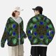 thumbnail image 4 of Balery Peacock Feathers Sudadera ligera de manga larga con capucha y protección solar UPF 50+ para hombre y mujer, ideal para pesca y running-XX-Large, 4 of 7