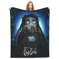 thumbnail image 2 of Corpse Bride Fleece Throw Blankets, Super Soft Flannel Cozy Blankets for Adults, Washable Lightweight Blanket for Couch Sofa Bed Office, Warm Plush Blankets for All Season, 2 of 8