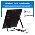thumbnail image 4 of LED Flood Light AC220 50W 100W 150W 200W High Brightness IP66 Waterproof Outdoor Lighting Reflector Spotlight Wall Floodlights, 4 of 6