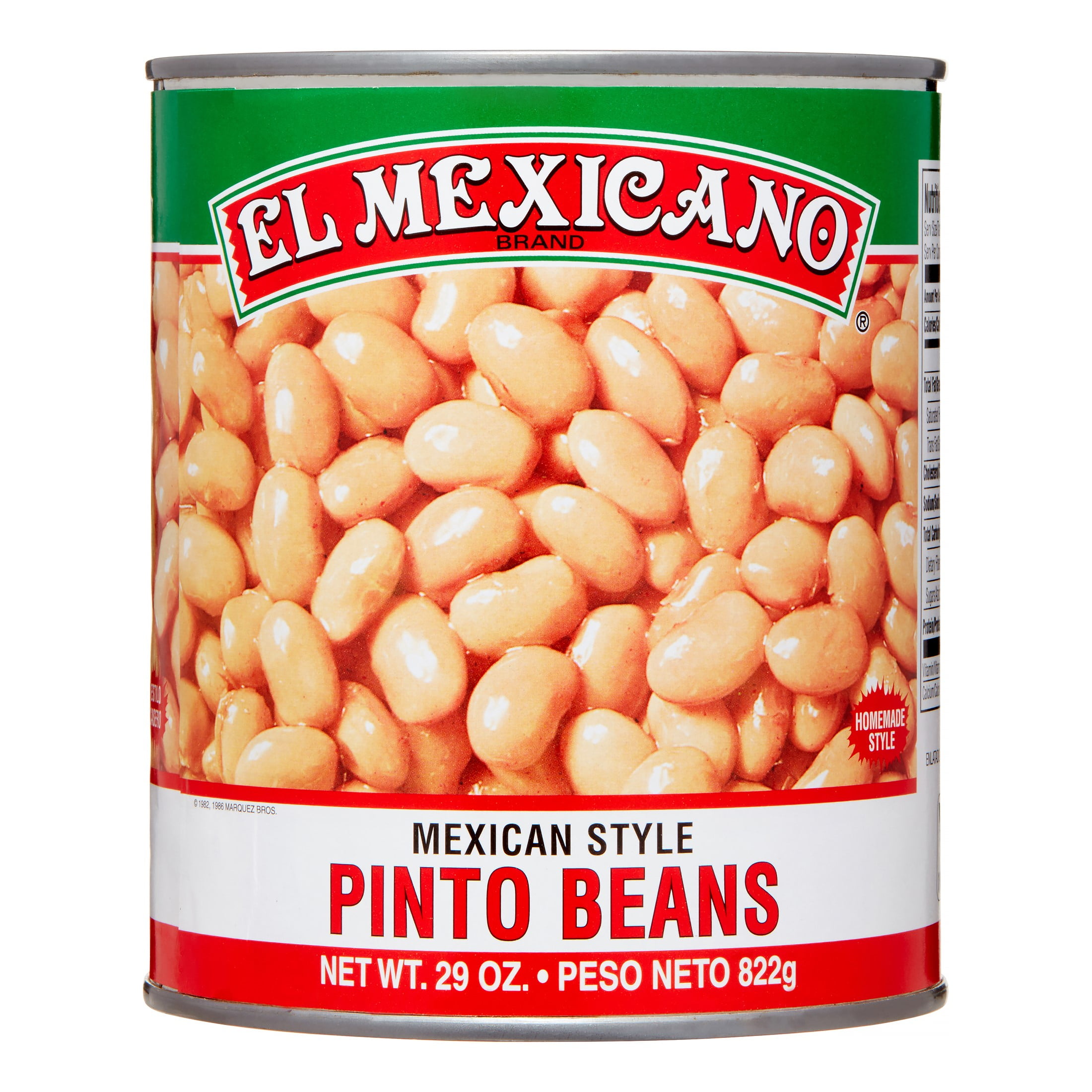 El Mexicano, Pinto Beans, 29 oz
