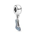 thumbnail image 1 of 100% 925 Sterling Silver plated Devil's Eye Blue Charms Fit Pandora Original Bracelet DIY Boutique Jewelry Making, 1 of 1
