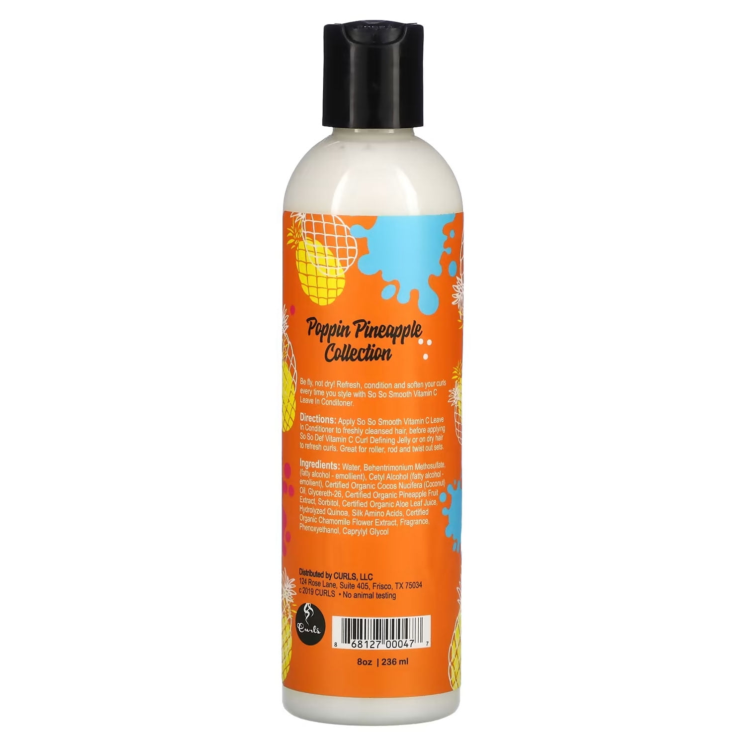 Curls, So So Smooth Vitamin C Leave In Conditioner, 8 Fl. Oz.