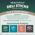 thumbnail image 6 of Healthfuls Deli Sticks Pork and Turkey Human-Grade Gluten-Free Soft and Chewy Dog Treats, 10 Count Bag, 6 of 9