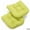 Lime, variant on 19-inch U-Shaped Outdoor Spun Polyester Tufted Dining Chair Cushion (Set of 2)-Color:Cocoa