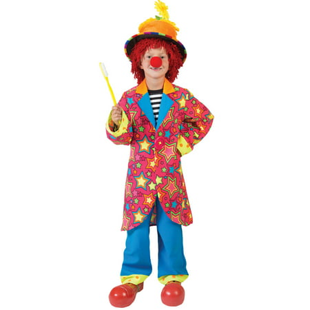 Sparkling Star Clown Boy Child Halloween Costume