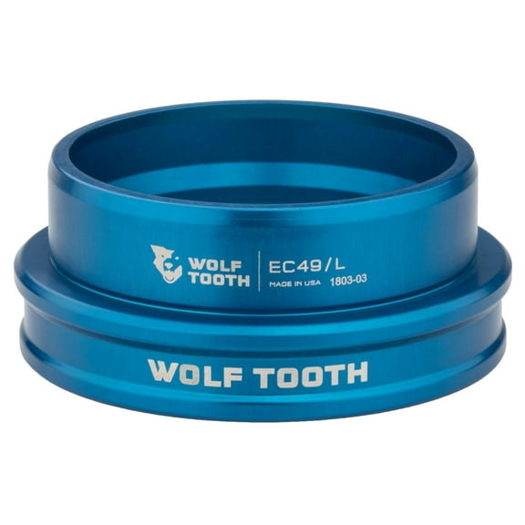 Wolf Tooth Wolf Tooth Performance EC Headsets - External Cup Lower EC49/40 Blue
