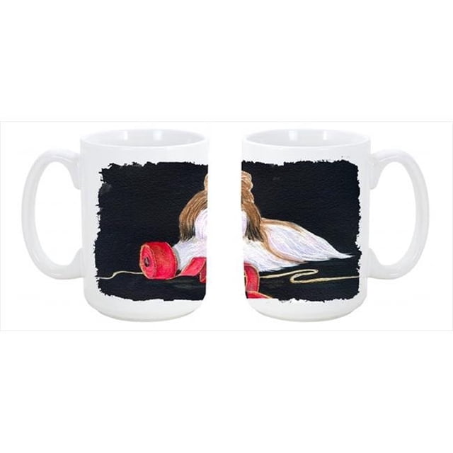 Shih Tzu Dishwasher Safe Microwavable Ceramic Coffee Mug 15 oz.