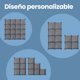 thumbnail image 3 of Armario Modular, Armario con 16 Cubos, Zapatero Modular, 31 x 123 x 123 cm, Estante de Plástico PP, Gris, 3 of 5