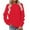 Red, variant on Wlynlyn Womens Sweatshirts Crew Neck Long Sleeve Lightweight Dressy Casual Loose Plain Pullover Tops Size XL