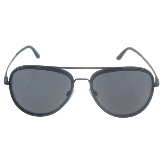 Giorgio Armani Lunettes de Soleil pour Homme AR6039 Noir Mat gris Metal Polarise 56mm Walmart