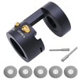 thumbnail image 1 of Electrode Sharpener Multiple Angles Welding Electrode Grinder with Connecting Rods Cutoff Slot for Welding Aids, 1 of 6