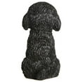 thumbnail image 5 of Petorama Handmade Mini Poodle Resin Statue 1-6 in Black (Set of 2), 5 of 11
