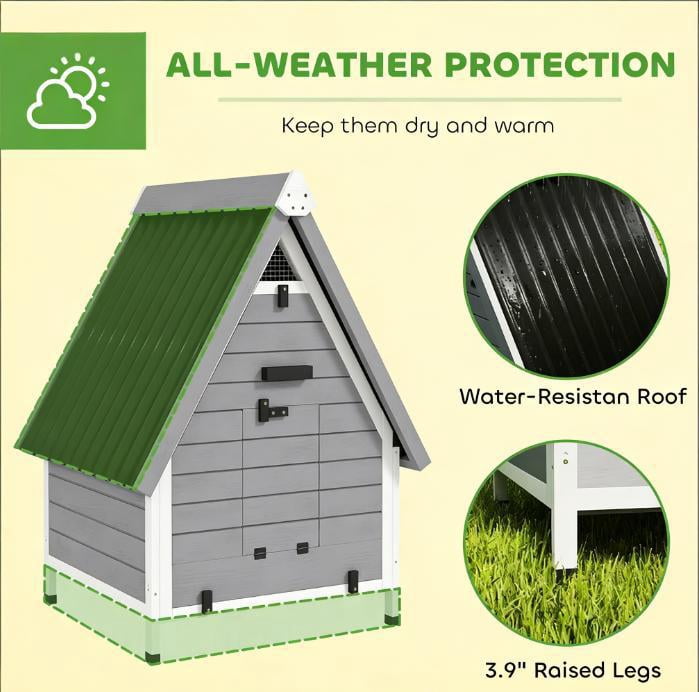 Pet House Wooden Chicken Coop