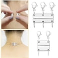 thumbnail image 4 of QIQUWOHUL Multi Necklace Layering Clasps Necklace Clasp Gold And Silver Necklace Separator For Layering Multiple Necklace Clasp For Women, 4 of 5