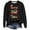 Black, variant on Christmas Sweatshirts for Women Long Sleeve Loose Casual Crewneck Funny Cute Dachshund Graphic Sweatshirt Pullover Tops