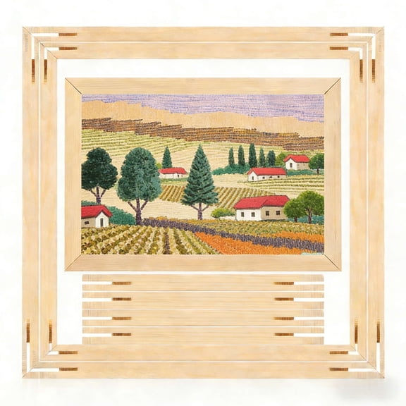 12Pcs Stretcher Bars for Needlework, Wooden Canvas Stretcher Bars Needlepoint Stretchers Bar Needlepoint Frame Canvas Stretchers Bar Set for Oil Paintings, Prints by Numbers and Posters(20/30/40cm)