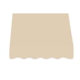 thumbnail image 2 of Awntech 3.375 ft San Francisco Fixed Awning Acrylic Fabric, Tan, 2 of 2