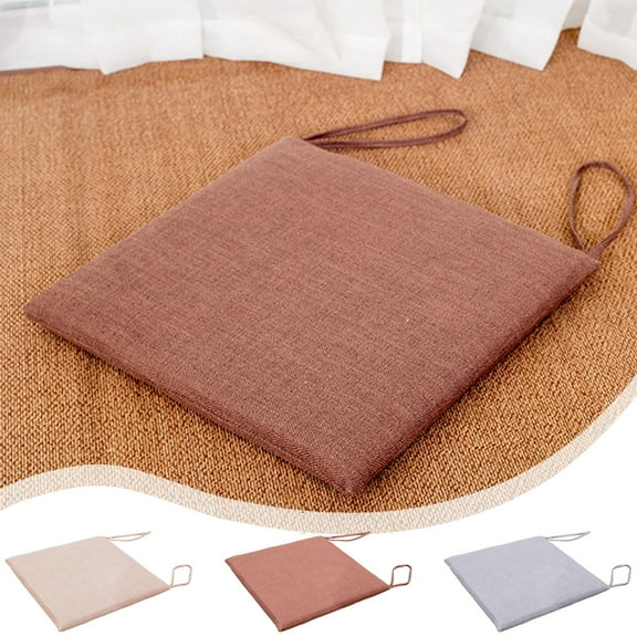 sruoe Seating Cushions, Seat Pads for Kitchen Chairs, Cushion Seat Pads, Chair Cushions, Square Thickened Soft Stool Cushion, Indoor Outdoor Seat Pad for Home, Dining, Office