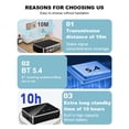 thumbnail image 2 of BT 5.4 Audio Receptor Transmisor Aux 3.5 Mm RCA Optical Wireless Adapter Adaptador Inalámbrico para TV/Car/PC/Home Stereo/Altavoces, 2 of 9