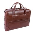 thumbnail image 2 of HARPSWELL | 17” Leather Dual-Compartment Laptop Briefcase, 2 of 10