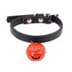 thumbnail image 1 of Collar ajustable delicado para mascotas con forma de campana de calabaza para fiesta de Halloween talla S, 1 of 5