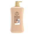 thumbnail image 3 of Gel de baño Caress Daily Silk, color blanco, melocotón y azahar, 900 ml, 3 of 4