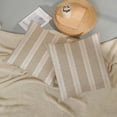 thumbnail image 6 of Tan Khaki Polka Dot Pillow Covers 16x16 Inch Set of 2 Boho Striped Decorative Throw Pillows Modern Abstract Geometry Decor Outdoor Pillow Cases Linen Cushion Cases for Sofa Couch Living Room, 6 of 7