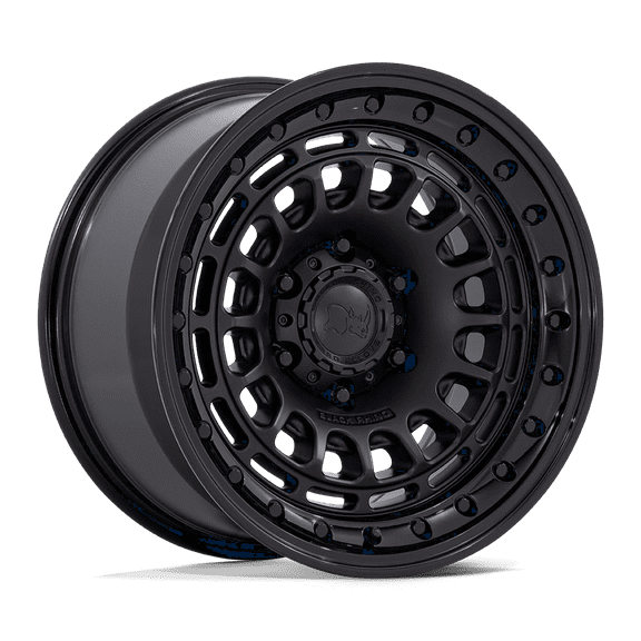 Black Rhino Cast Aluminum Wheel BR014 17x9 6x5.5 M-BLK GB-LP -12mm, BR014MB17906812N