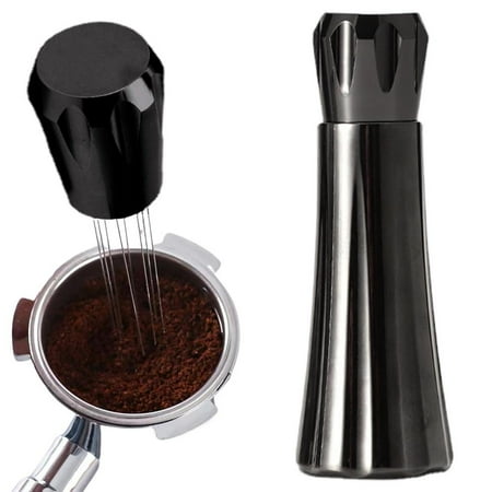 

Fovolat Coffee Powder Distribution Tool Espresso Distribution Tool Coffee Blender with Ergonomic Handle Stable Base Stainless Steel 8-Pin Espresso Blending Tool for Kitchen Home Coffee Shop show