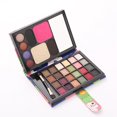 thumbnail image 1 of Caja de polvo cosmético para sombra de ojos, paleta mate con purpurina de 32 colores (serie de flores rojas), 1 of 3