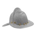 thumbnail image 2 of Adult 16th Century Silver Knight John Smith Spanish Conquistador Hat Helmet Prop, 2 of 5