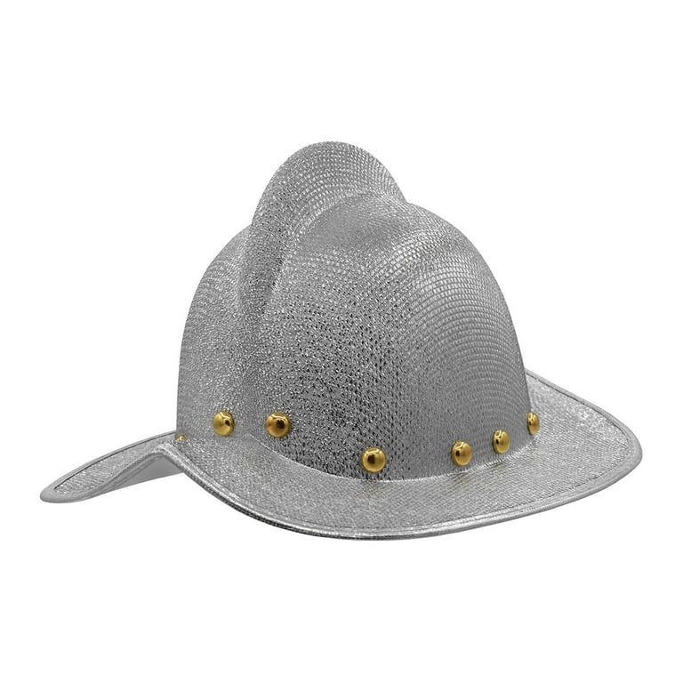 john smith child helmet Adult 16th Century Silver Knight John Smith Spanish Conquistador Hat Helmet  Prop