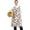 Birds, variant on Big Plus Size Aprons for Women with Pockets Cotton Linen Baking Kitchen Cooking