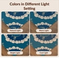 thumbnail image 7 of Design&I 8'x10' Ultra Soft Area Rug, Turtle Nautical Minimalist Seashell Border Themed Ocean Lobster Refined None Fluffy Washable Non Shedding for Bedroom Living Room Under Sectional, 7 of 7