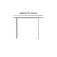 thumbnail image 2 of sobre la barra de la mesa con abrazaderas, flores y stand de arco de globo, soporte de mesa de mesa de metal ajustable para navidad de vacaciones Longitud 180 cm, 2 of 8
