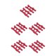 thumbnail image 1 of Vogacara RC Car Swing Arm 2 Piezas con mano de obra exquisita Durable Ligero Reemplazo perfecto Opción Hop Ups Modelo Piezas de vehículos Rojo Type2 NO2 Vogacara CBP203029, 1 of 4