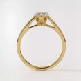 thumbnail image 3 of 2.50Ct Round Cut Lab-Created Diamond Women's Engagement & Wedding Ring 14K Yellow Gold Plated, 3 of 3