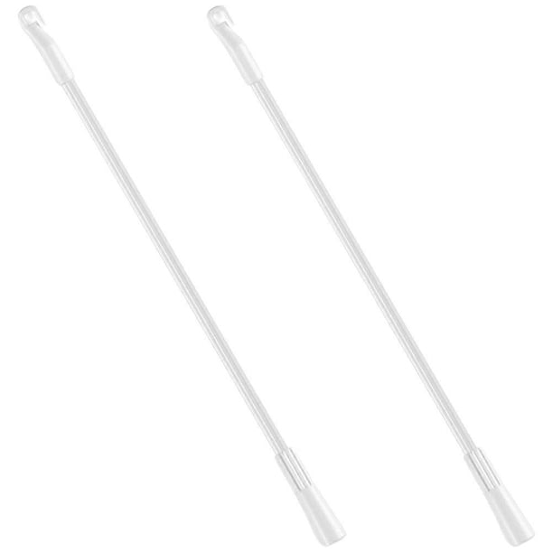 2pcs Shutter Rod Pull Rods Plastic Shutter Rods Drapery Wand Curtain Pull Rods
