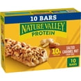 thumbnail image 3 of (2 pack) Nature Valley Protein Granola Bars, Salted Caramel Nut, Snack Bars, 10 ct, 14.2 OZ, 3 of 13