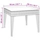 thumbnail image 4 of Mesa auxiliar VidaXL versátil para interiores y exteriores, ratán sintético marrón, 4 of 8